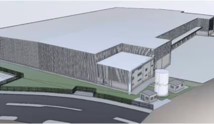 Diadema Galpão AT 34.504 m² AC 20.169m² em obras pé direito alto