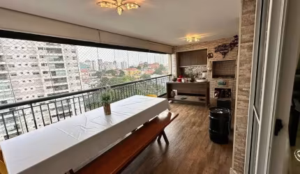 Aclimação apto 194m² 3 suítes 3 vagas sacada gourmet campo de tênis