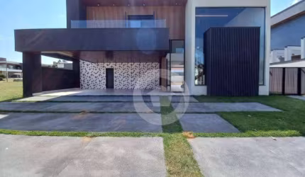 Sobrado com 4 dormitórios à venda, 385 m² por R$ 4.770.000,00 - Condomínio Reserva do Paratehy - São José dos Campos/SP