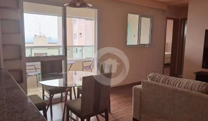 Apartamento com 2 dormitórios mobiliado  para alugar, 70 m² por R$ 4.081/mês - Jardim Veneza - São José dos Campos/SP