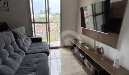 Apartamento com 3 dormitórios para alugar, 61 m² por R$ 2.956/mês - Parque Residencial Flamboyant - São José dos Campos/SP