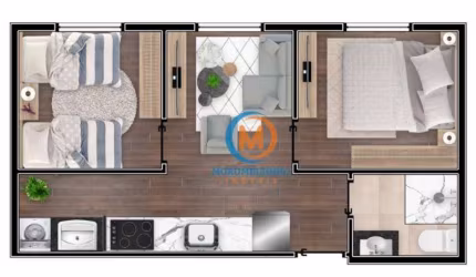 Apartamento com 2 dormitórios à venda, 34 m² por R$ 245.000,00 - Vila Beatriz - São Paulo/SP