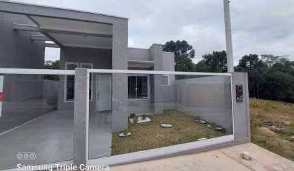 Casa com 3 quartos à venda na Rua Gerivá, 60, Eucaliptos, Fazenda Rio Grande, 77 m2 por R$ 340.000