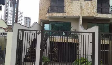 Sobrado com 3 dormitórios para alugar, 233 m² por R$ 6.000/mês - Anália Franco - São Paulo/SP - SO2547