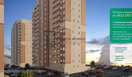 Residencial Veredas,Vale do Sereno: Apartamento 2 dormit. 1 suíte, 44,17m²