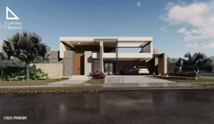 Casa fantástica com 311,60 m² , 3 suites no Village Ipanema 1