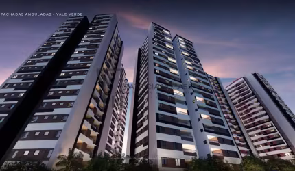 Vale Verde, seu novo lar: Apartamentos 44,92 m² OU  46,19m², Jd Guarujá