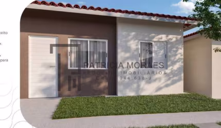 Lar San Diego: Casas de 54,48m², 2 Dorm. e Quintal Privativo na Zona Norte