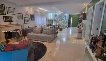 Casa em Condomínio para Locação em Barueri, Alphaville Conde II, 4 dormitórios, 4 suítes, 4 banheiros, 4 vagas