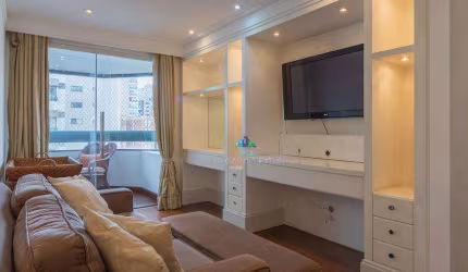 Apartamento com 4 dormitórios para alugar, 147 m² por R$ 13.969,00/mês - Moema - São Paulo/SP