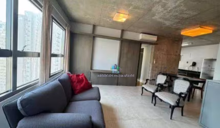 Apartamento com 1 dormitório para alugar, 70 m² por R$ 10.506,00/mês - Vila Olímpia - São Paulo/SP
