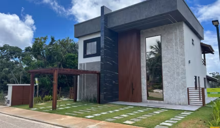 Casa nova com 4 suítes - Condomínio Natus - Reserva Imbassai