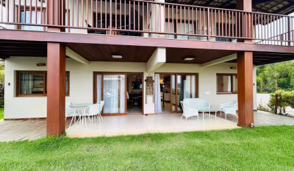 Casa completa com 4 suites e vista mar - OAHU Imbassai