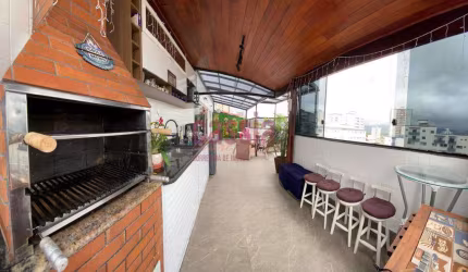 Cobertura com 3 quartos, Caiçara, Praia Grande - R$ 780 mil, Cod: 4695