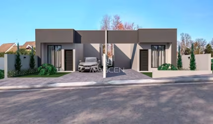 Casa com três quartos e espaço de lote  - CA340