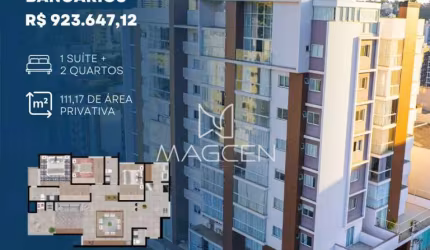Apartamento amplo com sacada fechada  - AP493