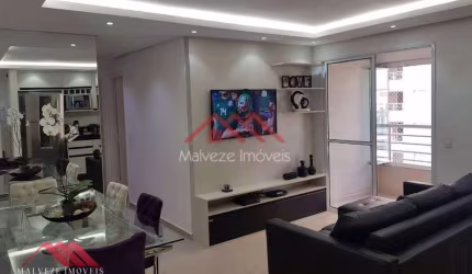 Apartamento com 2 dormitórios (1 suíte) lazer completo - Rudge Ramos