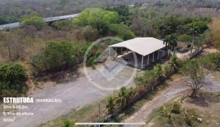 Vende-se Galpão em Terreno Comercial - Área Total: 7.400 m² e 502 m² de Galpão - Bairro Cachoeira das Garças - Cuiabá (MT) - Valor: R$ 3.200.000,00 codigo: 107236