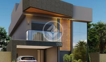 Casa em condomínio fechado com 3 quartos à venda na Rodovia Mário Andreazza, 1000, Petrópolis, Várzea Grande, 235 m2 por R$ 2.150.000
