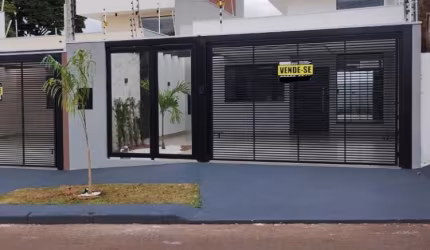 Casa Nova- Jardim Alvorada- 3 Quartos (suíte)