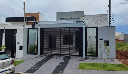 Casa Nova- Jardim Munique 142m² área Construída