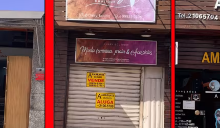 Alugo Loja no Centro, Perto do banco do Barsil, 45m2 com banheiro, Macaé/RJ