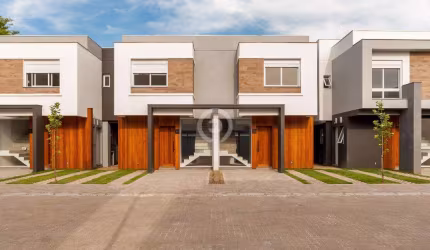 Casa à venda em São Leopoldo, Morro do Espelho, com 3 quartos, com 109.4 m², Las Rocas