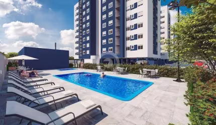Apartamento à venda em Novo Hamburgo, Operário, com 2 quartos, com 54 m², Residencial Ibiza