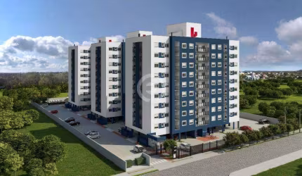 Apartamento à venda em Novo Hamburgo, Operário, com 2 quartos, com 54 m², Residencial Ibiza