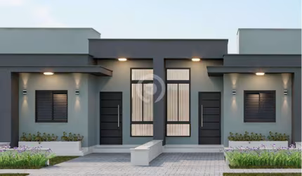 Casa à venda em Portão, Centro, com 2 quartos, com 47.78 m²