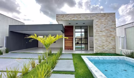 Casa com 3 dormitórios sendo 1 suíte em Condomínio Fechado - Marechal Deodoro (276m²)