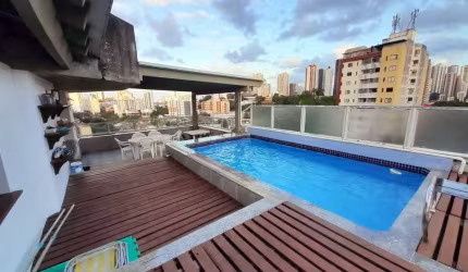 Apartamento Duplex na Cobertura com 4 suítes + Closet e DCE em Salvador/BA - 423m²