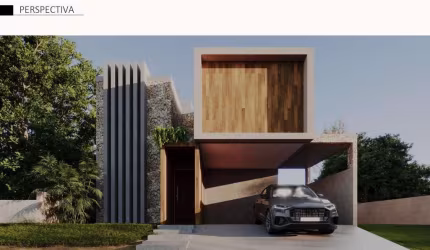 Casa com 3 suítes sendo uma master + closet em Condomínio Fechado - 268m²