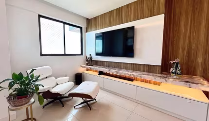 Apartamento com 3 quartos sendo 1 suíte, com 114m², no bairro de Guaxuma