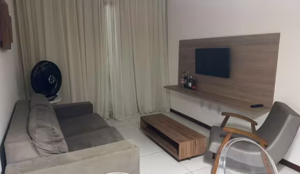 Quarto e Sala em Condomínio Fechado na Barra de São Miguel - 45m²