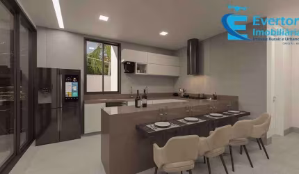 Sua família merece o melhor! Casa condomínio alto padrão, em região de grande valorização em Uberlândia;