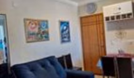 Apto seminovo com 2 quartos 1 suite, cozinha americana , área de serviço, ar condicionado, armários nos quartos cozinha e banheiros, 1 garagem, 1º and