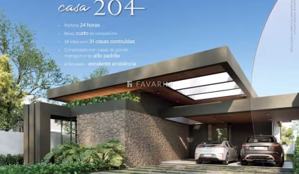 Casa em condomínio fechado com 4 quartos à venda na Rua Enrico Caruso, São Braz, Curitiba, 286 m2 por R$ 3.240.000