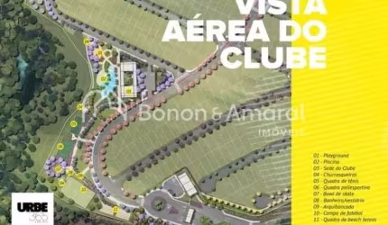 Terreno no Condomínio Residencial URBE 365 Paulínia