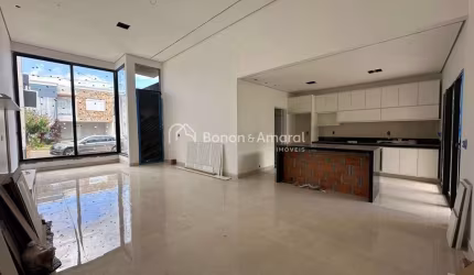Casa térrea em condomínio com 3 dormitórios, terras da estancia em Paulínia.