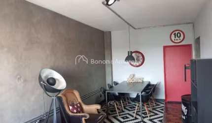 Apartamento com estilo Industrial Mobiliado e Repaginado à Venda no Centro de Campinas