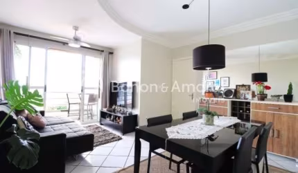Apartamento a venda com 79m² sendo, 3 quartos 1 suíte, 2 banheiros e 2 vagas - Taquaral campinas