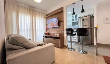 Apartamento para venda com 2 dormitórios sendo 1 suíte no Condomínio Premiere Morumbi - Paulínia/SP