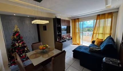 Apt porteira fechada vista mar a 140 metros da praia