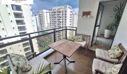 Moema em Local Nobre 125m² úteis, lazer com piscina, quadra e fitness!!