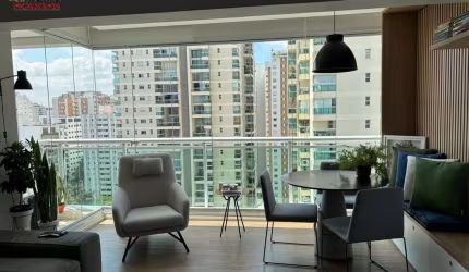 SKY CAMPO BELO 1 DORM 1 SUITE MOBILIADO LINDO E PRONTO PRA MORAR