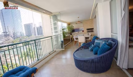 SOFISTICADO E MODERNO 4 DORM 4 SUÍTES AMPLA VARANDA 3 VAGAS