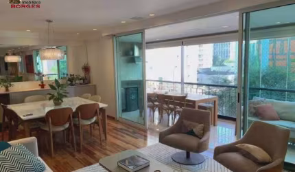 APARTAMENTO ESPETACULAR COM 3 SUITES NO BROOKLIN 167 m²