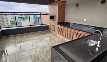 TERRAÇO GOURMET-PROXIMO IBIRAPUERA-VISTA PAN0RÂMICA - CAMPO BELO