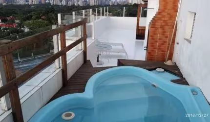 ALTO DA BOA VISTA, COBERTURA DUPLEX, CHURRASQ. PISCINA UMA GRAÇA!!!